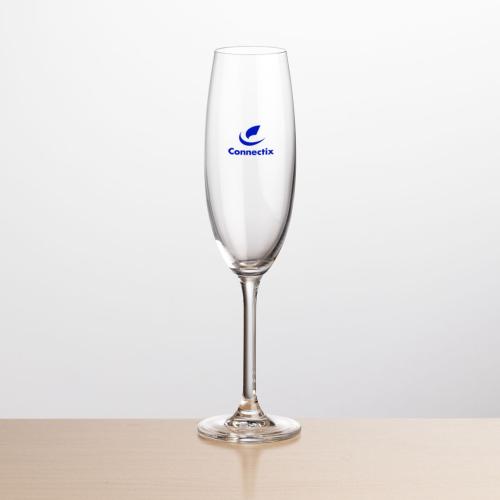Corporate Gifts - Barware - Champagne Flutes - Coleford Flute - Imprinted