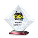 Teston Full Color Albion Diamond Crystal Award