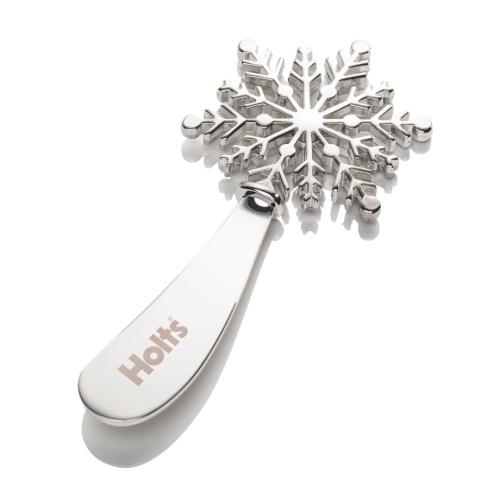 Promotional Productions - Housewares - Kitchen Utensils - Giada Stainless Snowflake Cheese Spreader - Silver