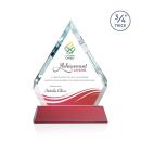 Apex Full Color Red on Newhaven Diamond Crystal Award