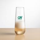 Cannes Stemless Flute - Imprinted