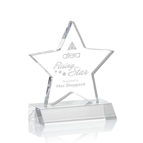 Awards and Trophies - Nelson Star Acrylic Award