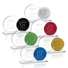 Asher Circle Crystal Award - Awards and Trophies