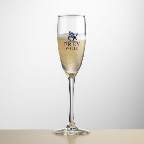Corporate Gifts - Barware - Champagne Flutes - Farnham Flute - Imprinted