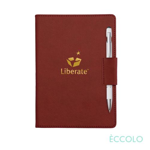 Promotional Productions - Journals & Notebooks - Hardcover Journals - Eccolo® Carlton Journal Kurt Pen/Stylus