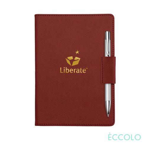 Promotional Productions - Journals & Notebooks - Hardcover Journals - Eccolo® Carlton Journal/Clicker Pen