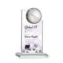 Arden Full Color  Optical Globe Crystal Award