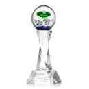Aquarius Clear on Langport Base Towers Glass Award