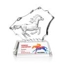 Ottavia Horse Full Color Animals Crystal Award