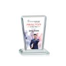 Chatham Full Color Clear Rectangle Crystal Award