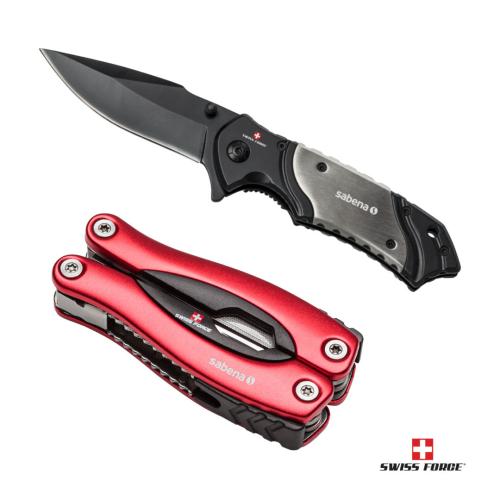 Promotional Productions - Auto and Tools - Utility Knives - Swiss Force® Toolman Gift Set
