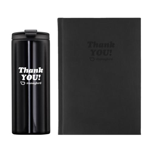 Promotional Productions - Journals & Notebooks - Hardcover Journals - Eccolo® Symphony Journal/Renzi Tumbler Gift Set