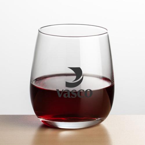 Corporate Gifts - Barware - Wine Glasses - Crestview Stemless Wine - Imprinted