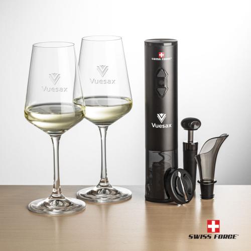 Corporate Gifts - Barware - Gift Sets - Swiss Force® Opener Set & Cannes Wine