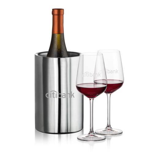 Corporate Gifts - Barware - Gift Sets - Jacobs Wine Cooler & Elderwood Wine