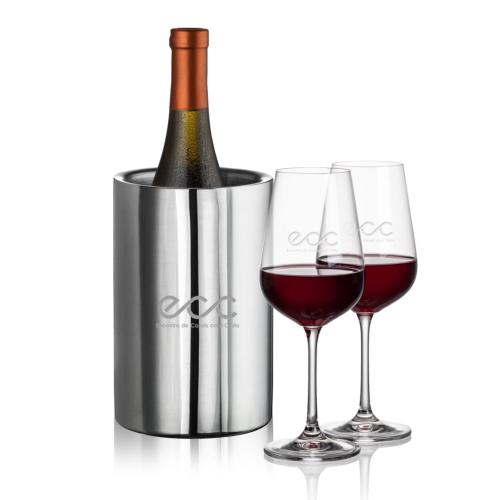 Corporate Gifts - Barware - Gift Sets - Jacobs Wine Cooler & Laurent Wine