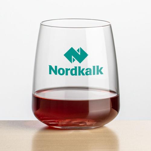 Corporate Gifts - Barware - Wine Glasses - Dunhill Stemless Wine - Imprinted