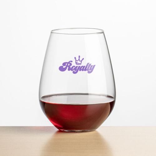 Corporate Gifts - Barware - Wine Glasses - Townsend Stemless Wine - Imprinted