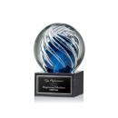 Genista Globe on Square Marble Base Glass Award