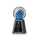Genista Globe on Tall Marble Glass Award