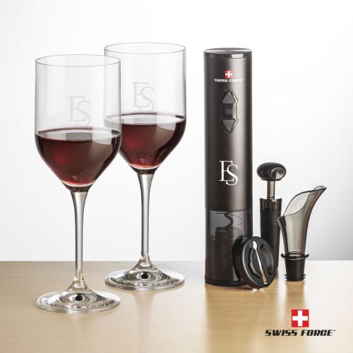 Corporate Gifts - Barware - Gift Sets - Swiss Force® Opener Set & Belmont Wine
