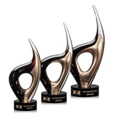 Employee Gifts - Pittoni Unique Glass Award