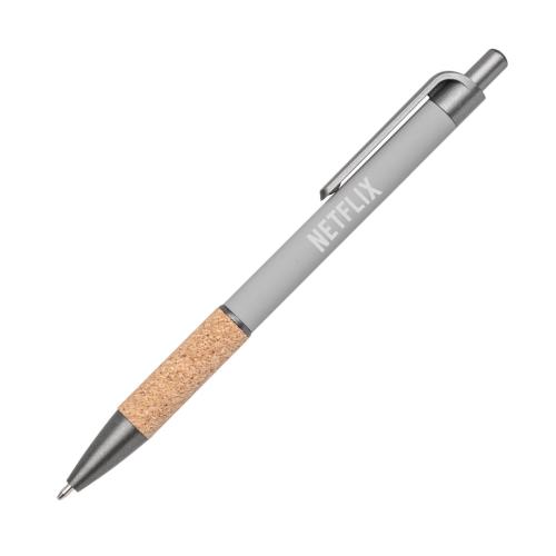 Promotional Productions - Writing Instruments - Metal Pens - Otto Metal Pen w/Cork Grip