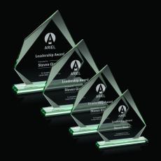 Employee Gifts - Lexus Jade Peaks Glass Award