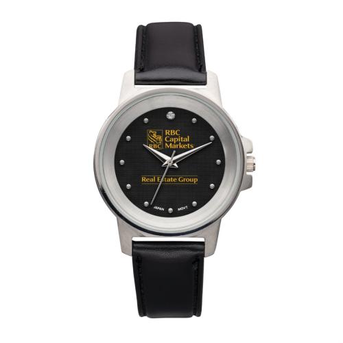 Promotional Productions - The Refined Watch - Men's - Black Band