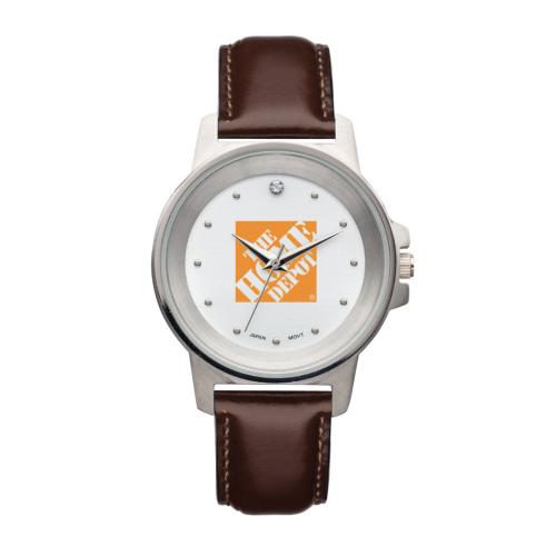 Promotional Productions - The Refined Watch - Men's - Brown Band