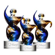 Employee Gifts - Genesis Clear Glass Award