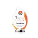 Neskita Full Color Flame Crystal Award