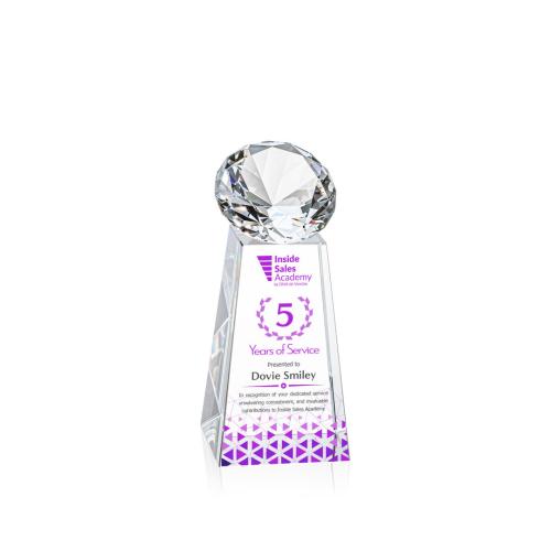 Awards and Trophies - Novita Full Color Diamond Crystal Award