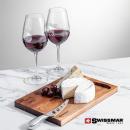 Swissmar&reg; Acacia Board &  2 Bartolo Wine
