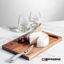 Swissmar&reg; Acacia Board & 2 Edderton Stemless Wine