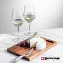 Swissmar&reg; Acacia Board &  2 Germain Wine