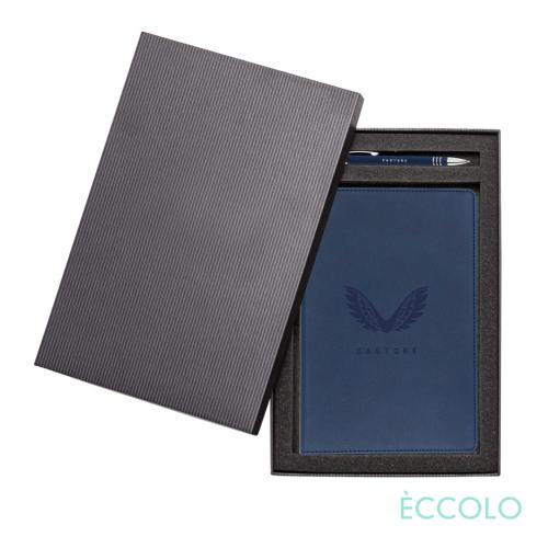 Promotional Productions - Journals & Notebooks - Gift Sets - Eccolo® Two Step Journal/Venino Pen Gift Set - (M) 