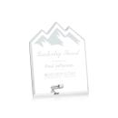 Polaris Summit Silver Peaks Acrylic Award