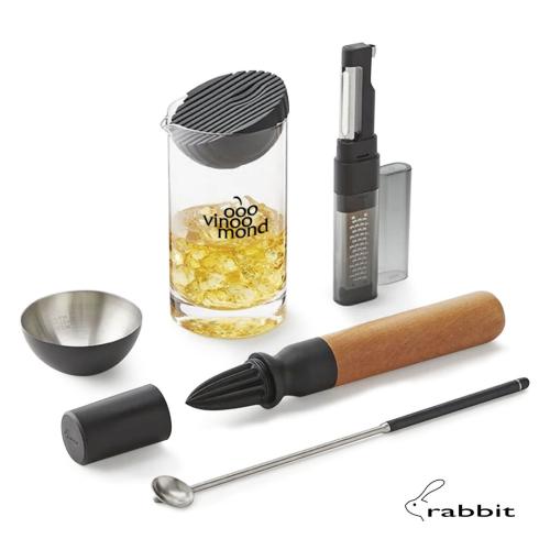 Corporate Gifts - Barware - Wine Accessories - rabbit® 6-PC Cocktail Tool Kit
