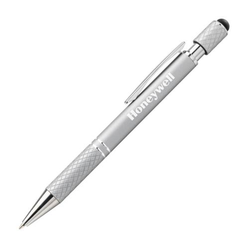 Promotional Productions - Writing Instruments - Metal Pens - Mabel Executive Spin Top Pen w/Stylus