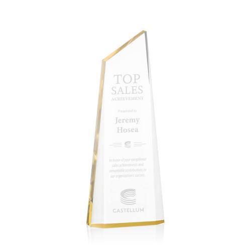 Awards and Trophies - Hudson Gold Peaks Acrylic Award