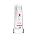 Ellesmere Full Color Clear on Stanrich Obelisk Crystal Award