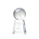 Tennis Ball Globe on Celestina Base Crystal Award