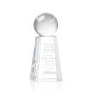 Tennis Ball Globe on Novita Base Crystal Award