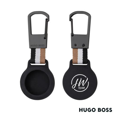 Promotional Productions - Auto and Tools - Keyrings - Hugo Boss® Iconic Key Ring With Air Tag Holder