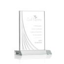 Leighton Liquid&trade; Clear Rectangle Crystal Award