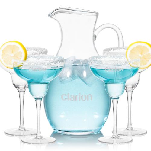 Corporate Gifts - Barware - Gift Sets - Geneva Pitcher & St Tropez Cocktail