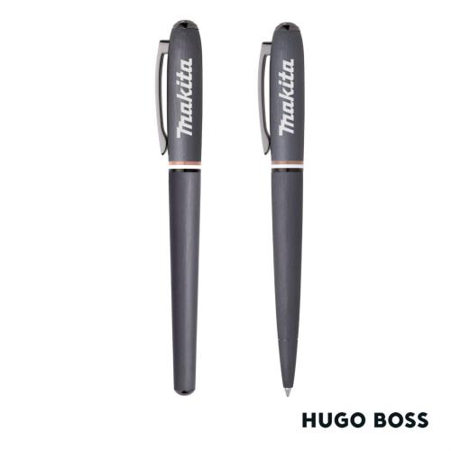 Promotional Productions - Writing Instruments - Pen Sets - Hugo Boss® Iconic Contour Ballpoint & Fountain Pen Set