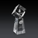Burrill 3D Square / Cube on Novita Base Crystal Award