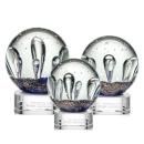 Serendipity Clear on Paragon Base Globe Glass Award